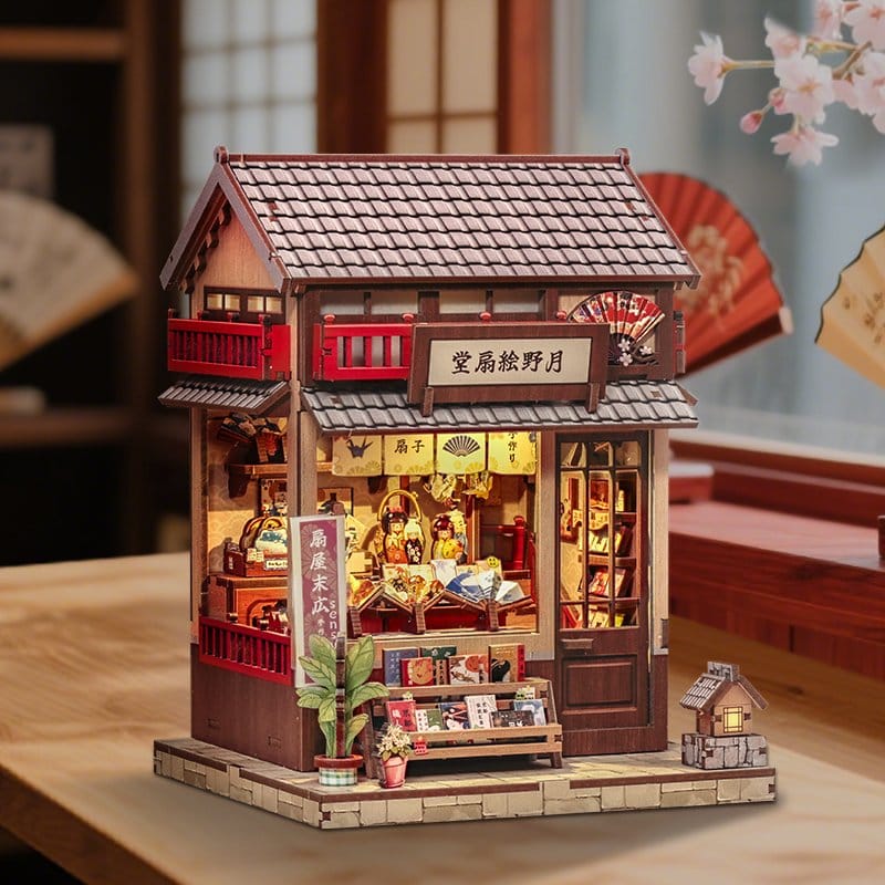 CuteBee Miniature House Model Kit Tsukino Eogi-dou 19 x 14 cm