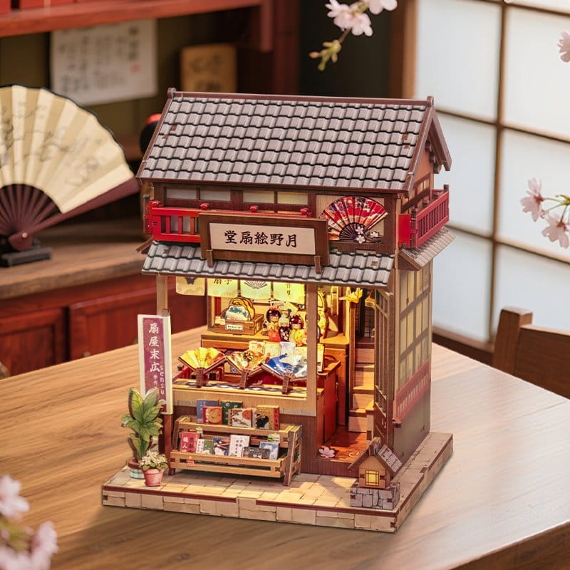 CuteBee Miniature House Model Kit Tsukino Eogi-dou 19 x 14 cm