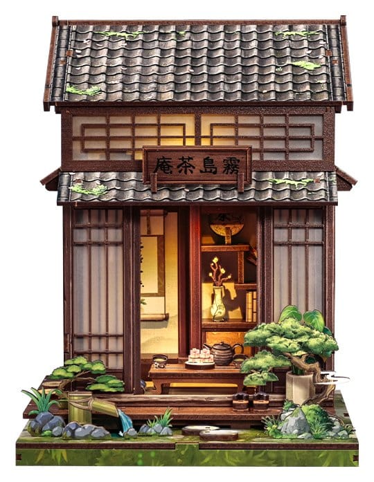 CuteBee Miniature House Model Kit Kirishima Cha-an 19 x 14 cm