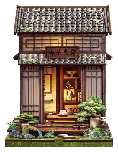CuteBee Miniature House Model Kit Kirishima Cha-an 19 x 14 cm