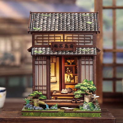 CuteBee Miniature House Model Kit Kirishima Cha-an 19 x 14 cm