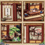 CuteBee Miniature House Model Kit Kirishima Cha-an 19 x 14 cm