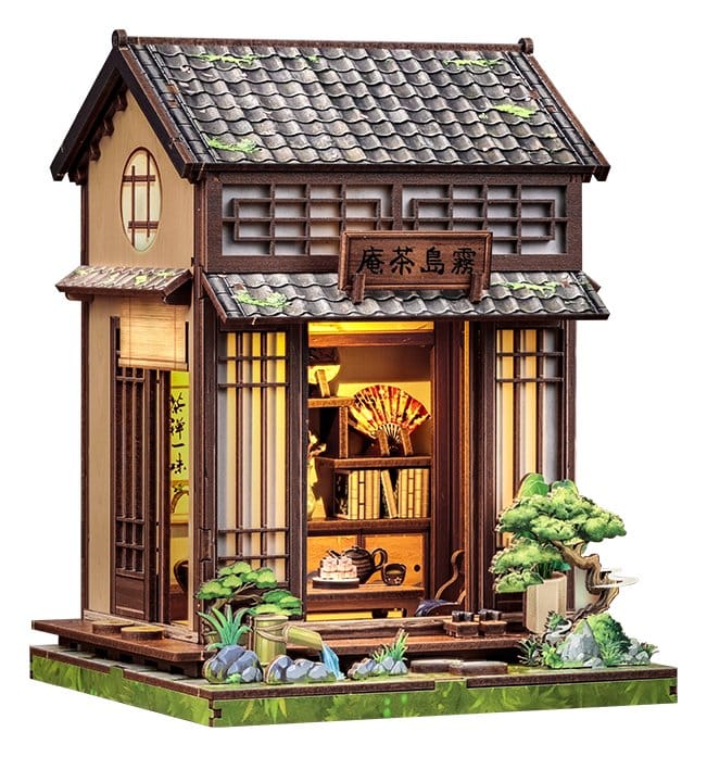 CuteBee Miniature House Model Kit Kirishima Cha-an 19 x 14 cm