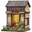 CuteBee Miniature House Model Kit Kirishima Cha-an 19 x 14 cm