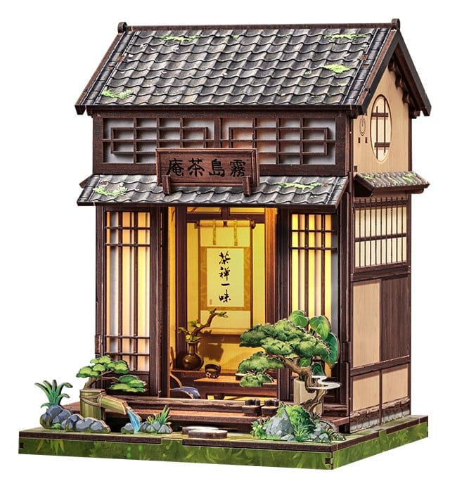 CuteBee Miniature House Model Kit Kirishima Cha-an 19 x 14 cm