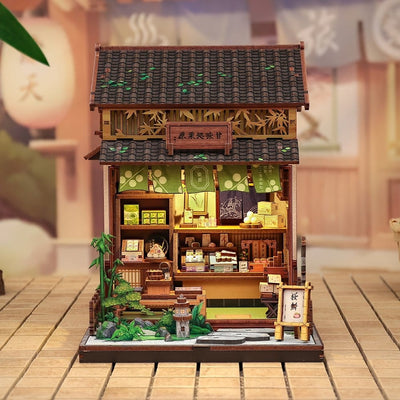Kit di costruzione casa in miniatura Kanmi-dokoro Kurihara CuteBee 19 x 15 cm