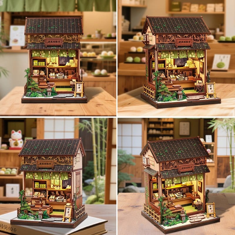 Kit di costruzione casa in miniatura Kanmi-dokoro Kurihara CuteBee 19 x 15 cm