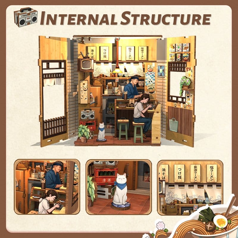 Kit casa in miniatura Oishii Kyoto CuteBee 22 x 13 cm