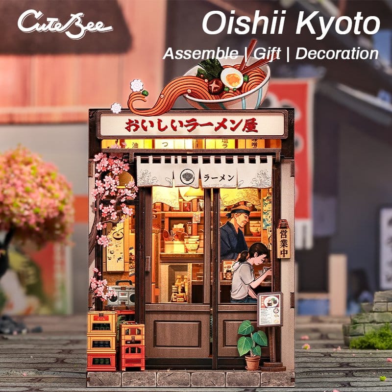 Kit casa in miniatura Oishii Kyoto CuteBee 22 x 13 cm
