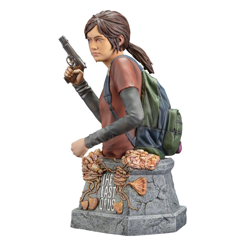 The Last of Us Busto di Ellie con Pistola Dark Horse – 19 cm