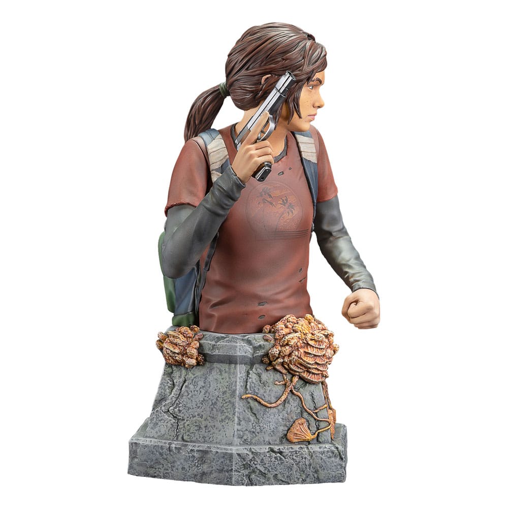 The Last of Us Busto di Ellie con Pistola Dark Horse – 19 cm