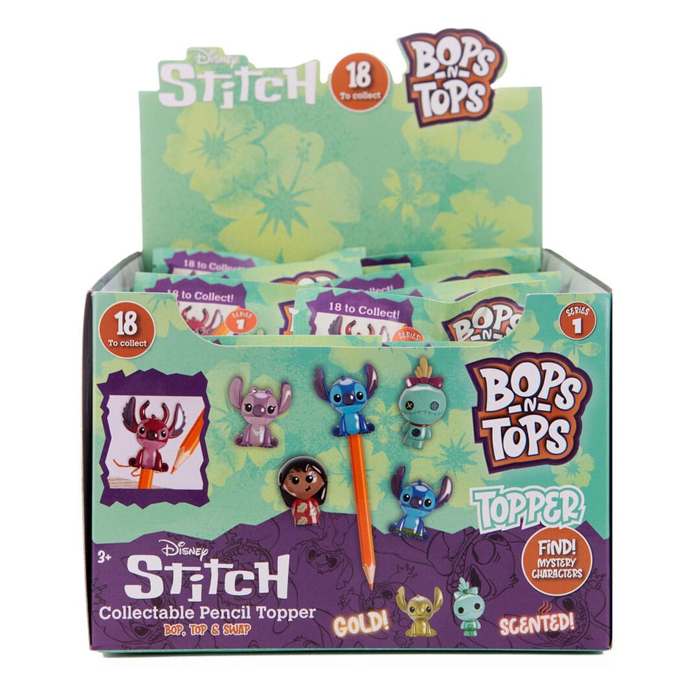 Lilo & Stitch Bops & Tops Toppers Display (12 buste) – CyP Brands