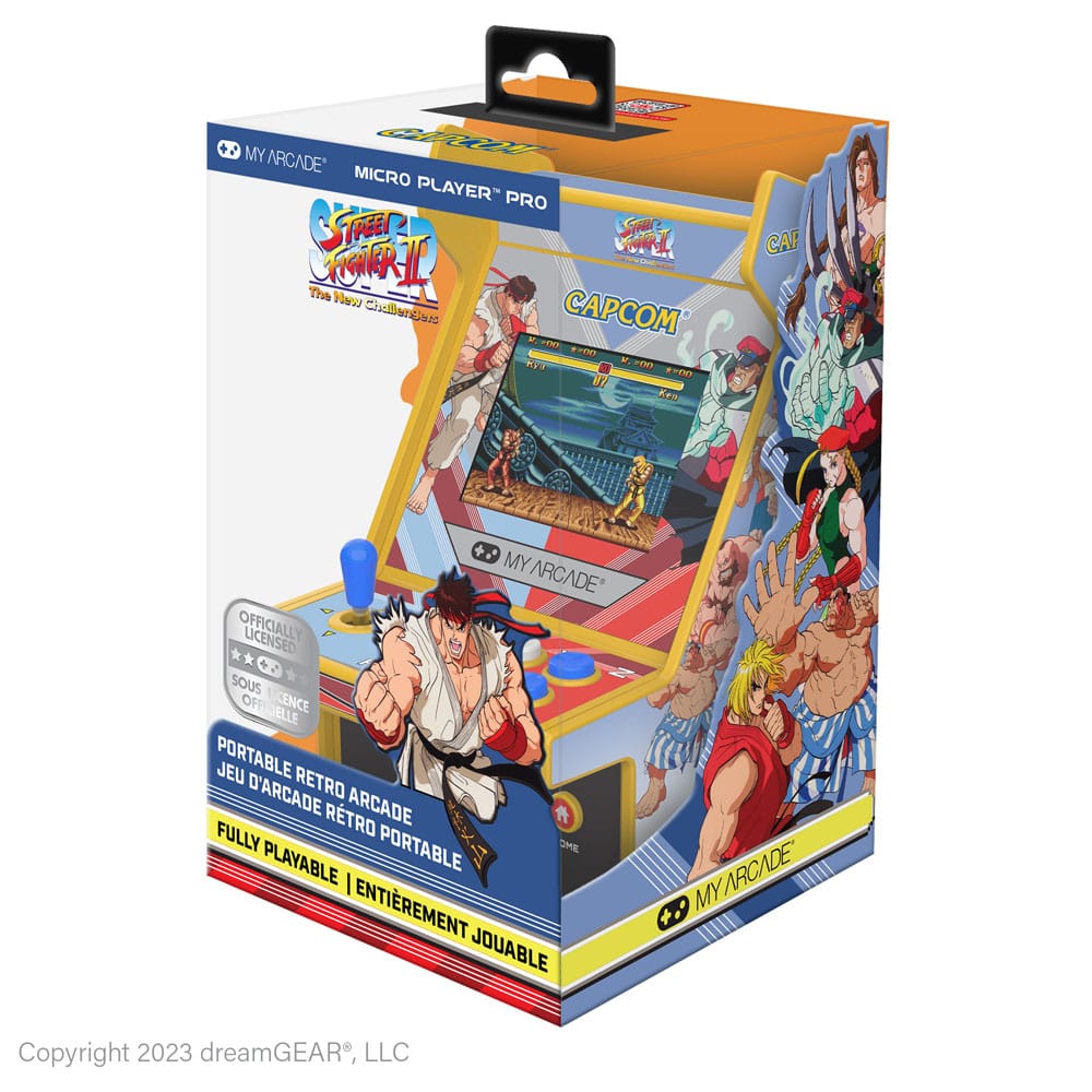Super Street Fighter II Micro Arcade Portatile Pro - My Arcade