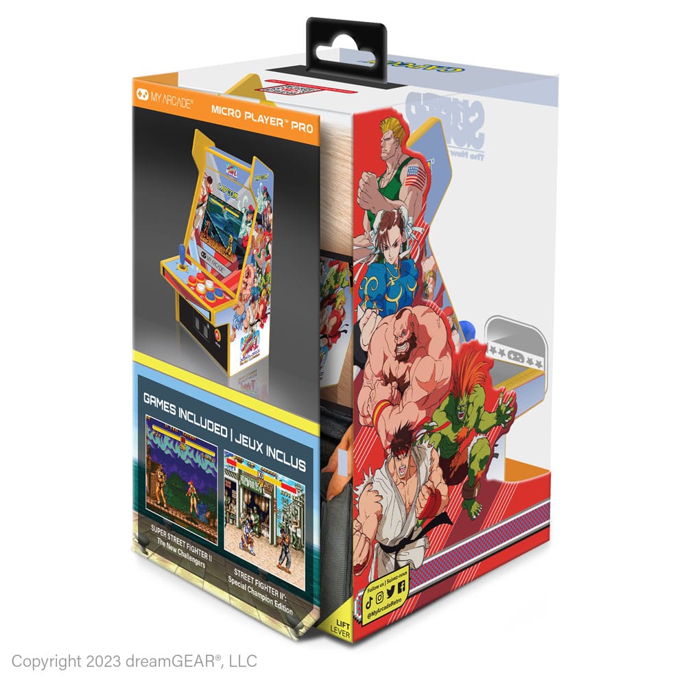 Super Street Fighter II Micro Arcade Portatile Pro - My Arcade