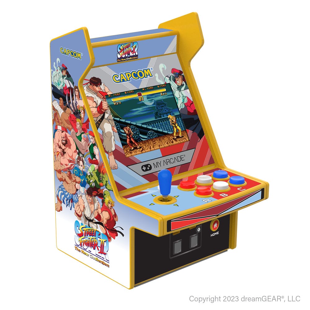 Super Street Fighter II Micro Arcade Portatile Pro - My Arcade