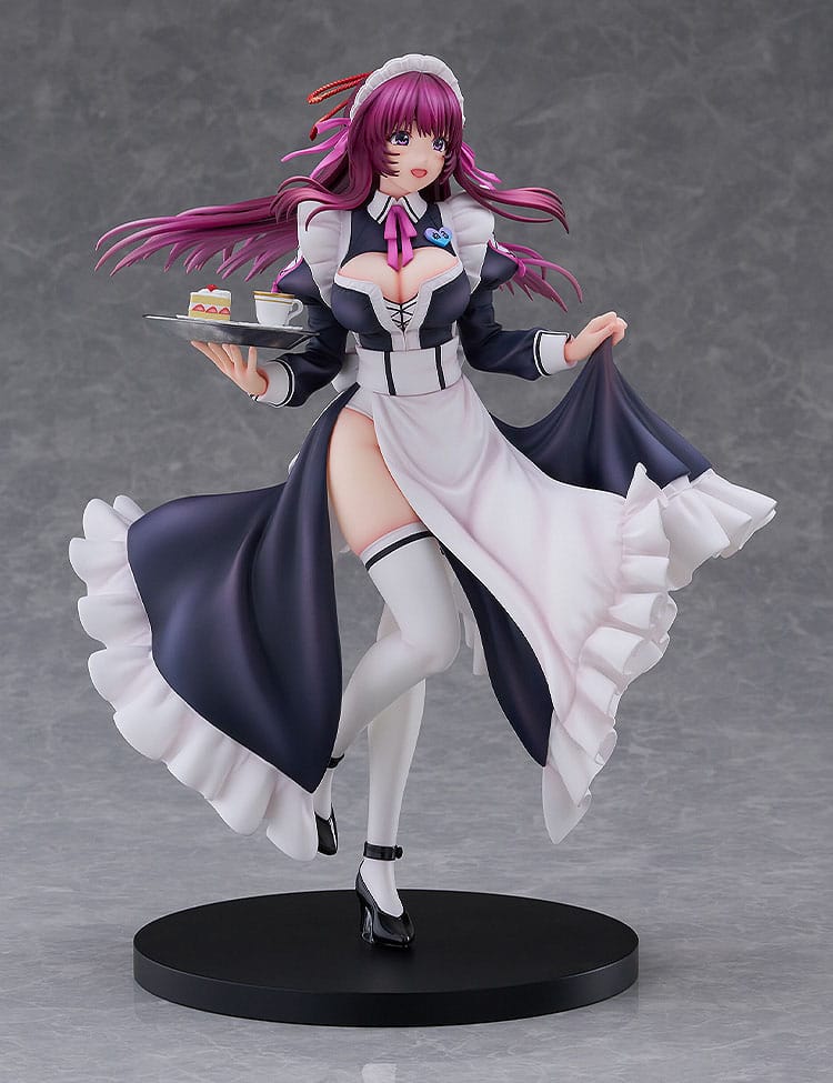 Statua in PVC Hanikami Kanojo 1/6 Maid Maison Neru Shizuki - Illustrazione di Piromizu, 28 cm