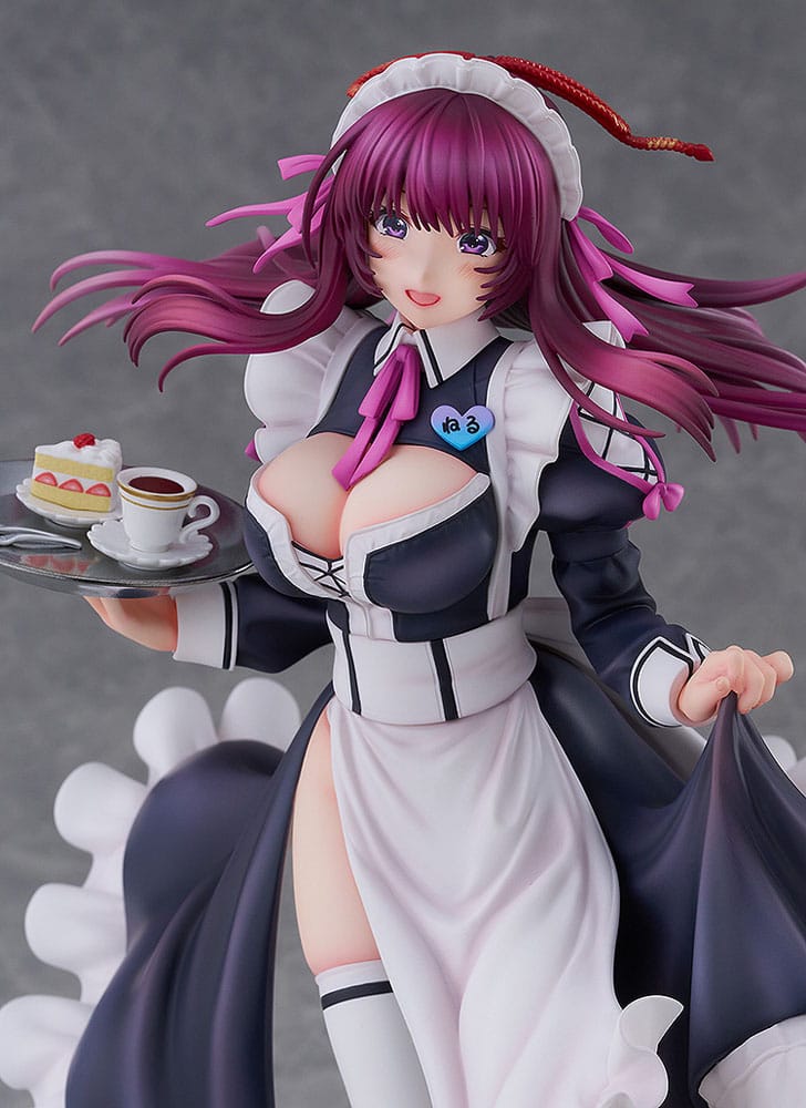 Statua in PVC Hanikami Kanojo 1/6 Maid Maison Neru Shizuki - Illustrazione di Piromizu, 28 cm