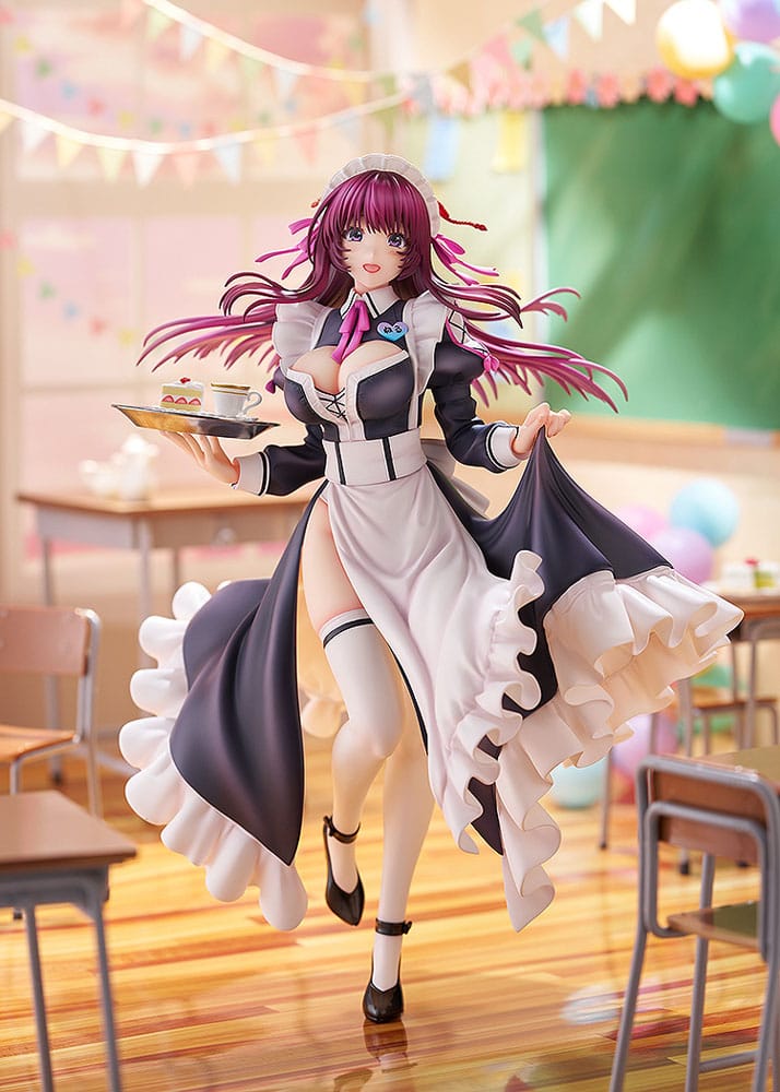 Statua in PVC Hanikami Kanojo 1/6 Maid Maison Neru Shizuki - Illustrazione di Piromizu, 28 cm