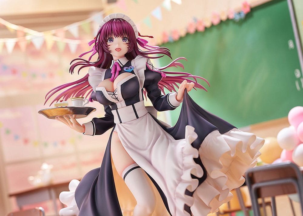 Statua in PVC Hanikami Kanojo 1/6 Maid Maison Neru Shizuki - Illustrazione di Piromizu, 28 cm