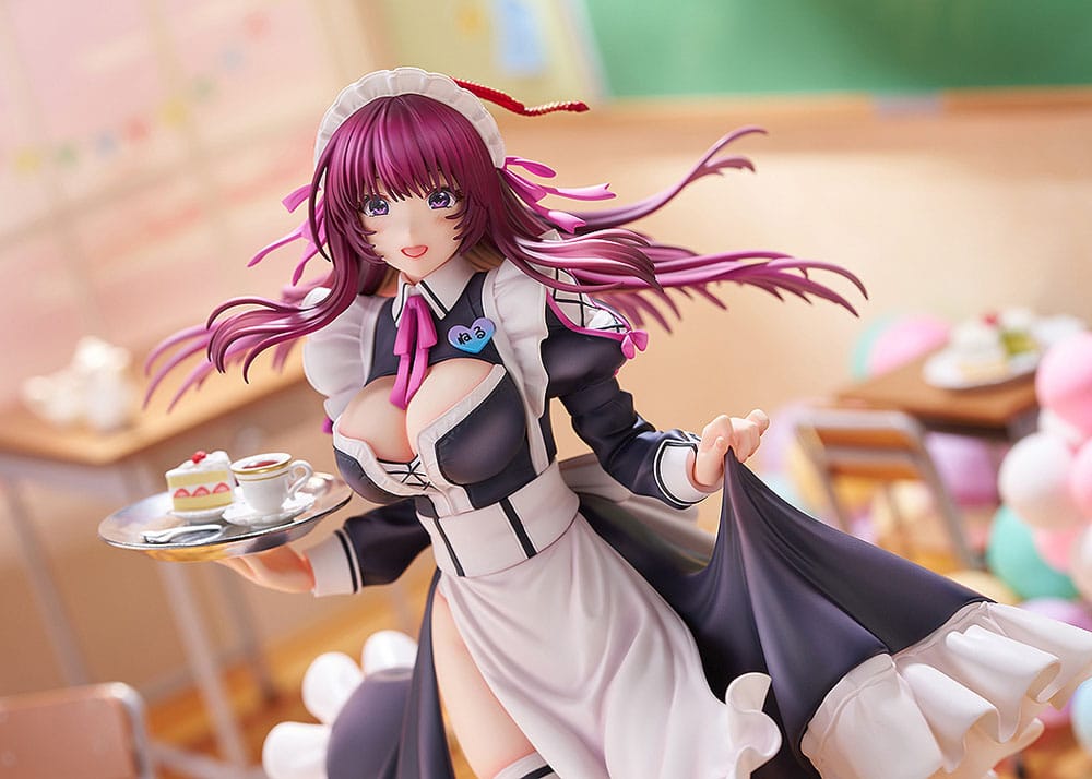Statua in PVC Hanikami Kanojo 1/6 Maid Maison Neru Shizuki - Illustrazione di Piromizu, 28 cm