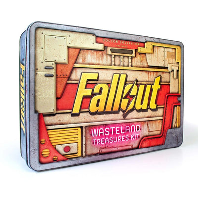 Fallout Wasteland Treasures Kit - Confezione regalo con 16 oggetti da collezione Doctor Collector