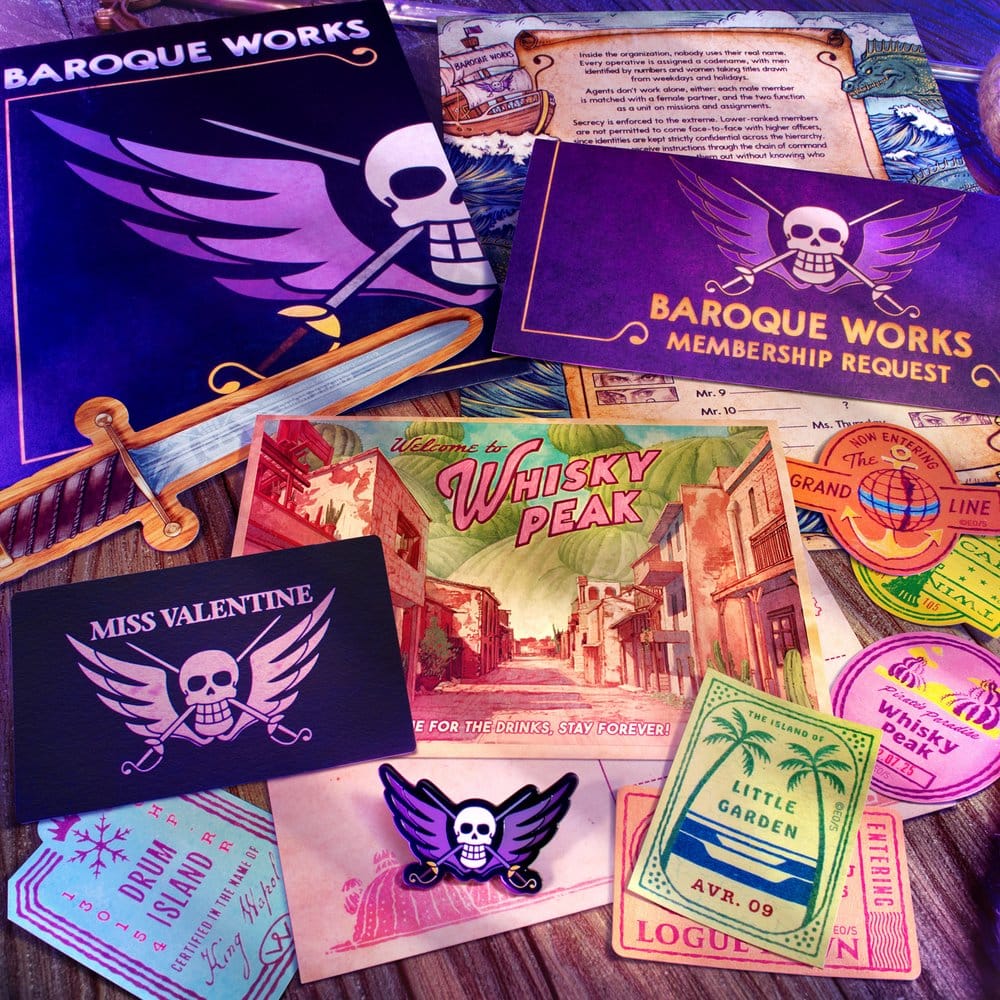 One Piece Recruitment Kit - Box da collezione con 29 oggetti - Doctor Collector