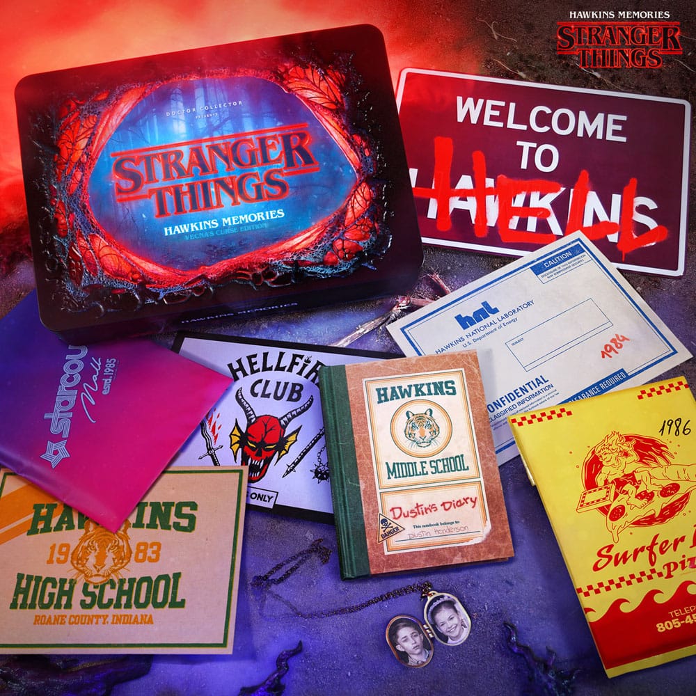 Stranger Things Hawkins Memories: Vecna's Curse – Kit da collezione limitato Doctor Collector