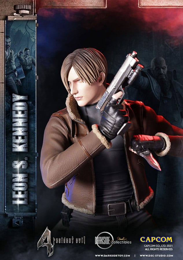 Resident Evil 4 Premium Statue Leon Kennedy 50 cm – Darkside Collectibles