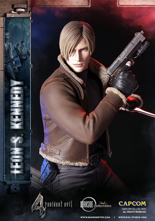 Resident Evil 4 Premium Statue Leon Kennedy 50 cm – Darkside Collectibles