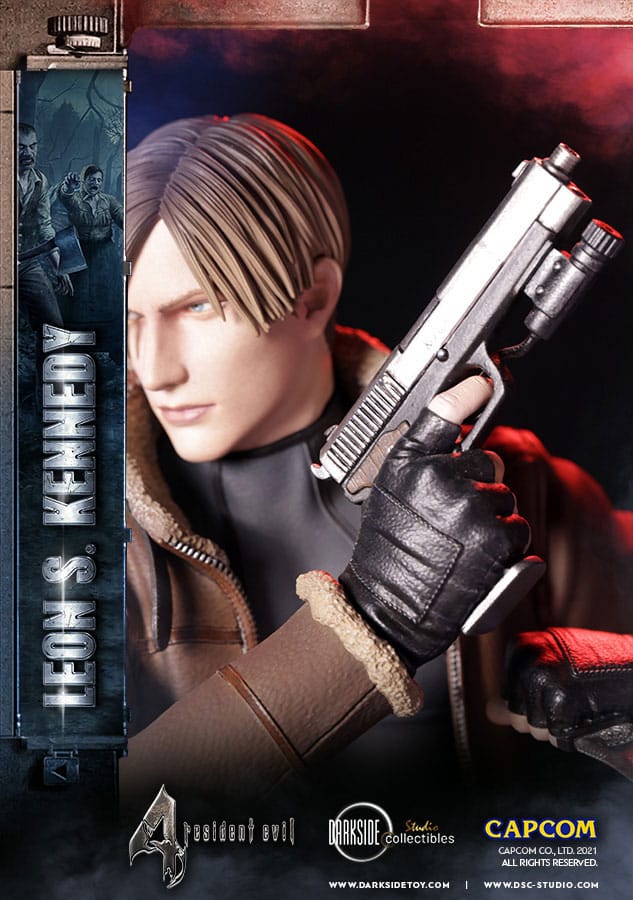 Resident Evil 4 Premium Statue Leon Kennedy 50 cm – Darkside Collectibles
