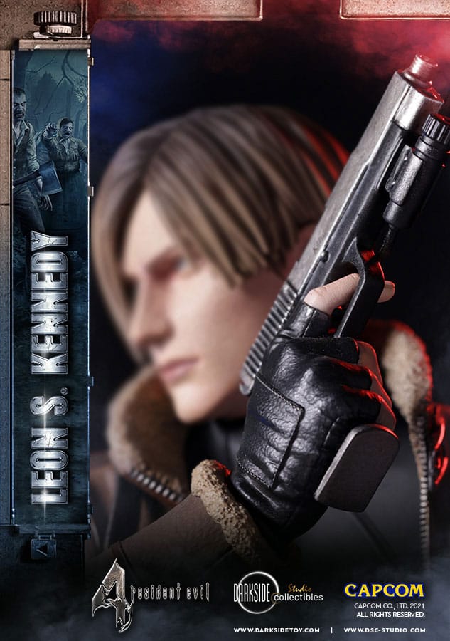 Resident Evil 4 Premium Statue Leon Kennedy 50 cm – Darkside Collectibles