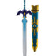 Spada Master di Link con fodero in plastica - The Legend of Zelda: Skyward Sword, 66 cm, Disguise