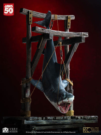 Jaws Squalo Appeso Maquette 1/12 76 cm - Statua da Collezione Elite Creature Collectibles