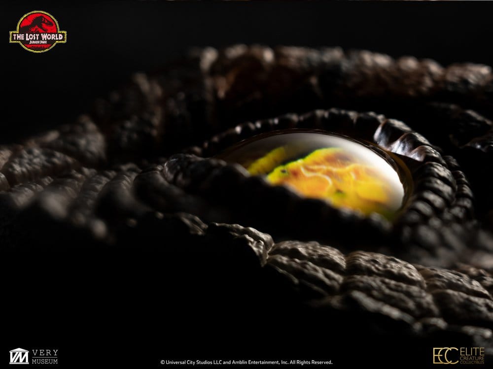The Lost World: Jurassic Park - Replica Bust Occhio di Velociraptor Maschio 23 cm - Elite Creature Collectibles
