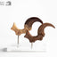 Jurassic Park Statua Velociraptor Artiglio del Piede e Artiglio Fossile Elite Creature Collectibles 20 cm