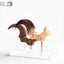 Jurassic Park Statua Velociraptor Artiglio del Piede e Artiglio Fossile Elite Creature Collectibles 20 cm