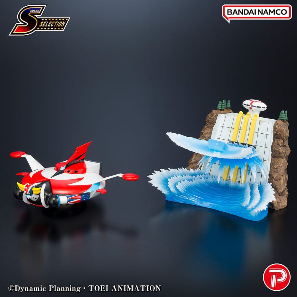Grendizer Scene Selection 02 Statua PVC – Spazer in decollo, 10 cm – Plex