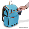 Enhance TCG Series Trading Card Backpack Designer Edition Blue Full-size