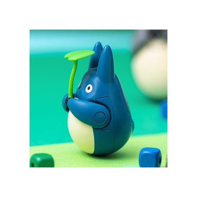 My Neighbor Totoro - Figurina Totoro con foglia su base arrotondata 6 cm - Semic