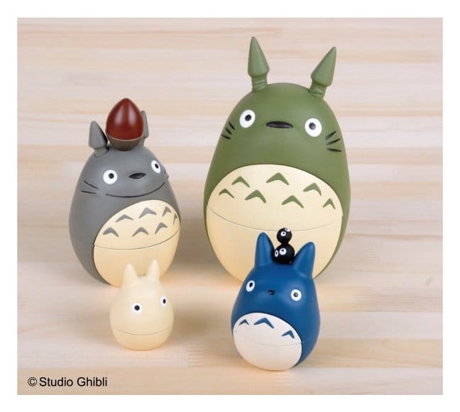 Mini figure Matryoshka Il mio vicino Totoro - Totoro e amici, Ensky