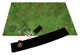Tappetino da Gioco Grigliato Enhance Tabletop Grid Mat Campaign Kit per GDR, Verde