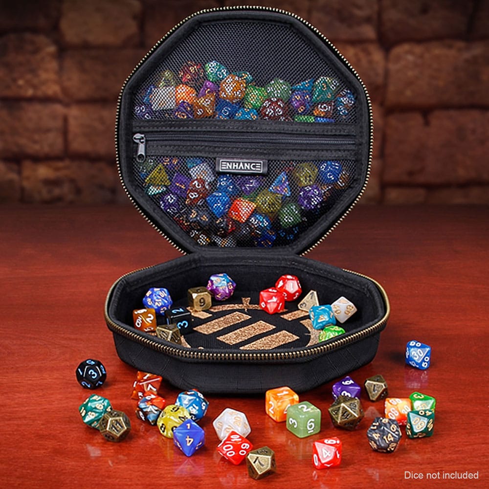 Enhance Tabletop Series Custodia per Dadi con Vassoio da Gioco