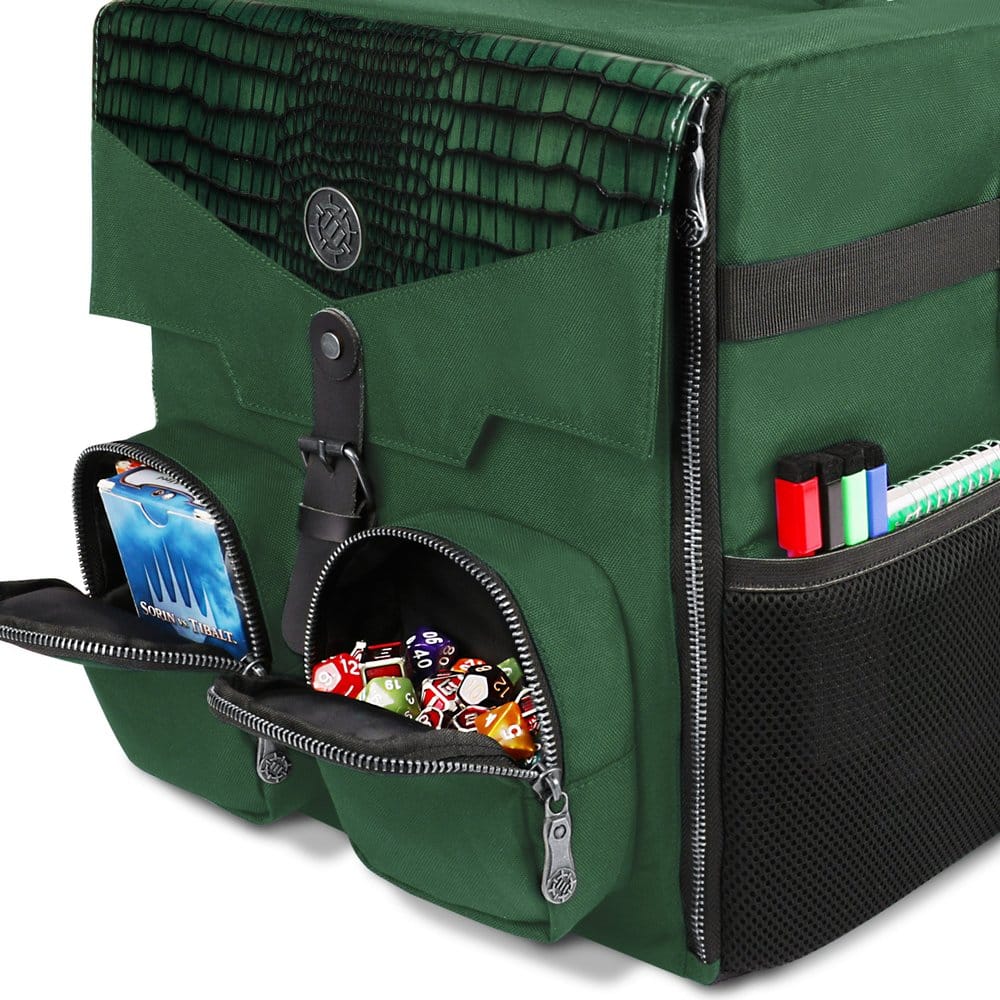 Enhance Board Game Shoulder Bag Collector's Edition Green – Borsa a tracolla per giochi da tavolo