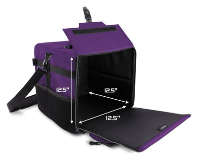 Enhance Borsa a Tracolla per Giochi da Tavolo Collector's Edition Viola
