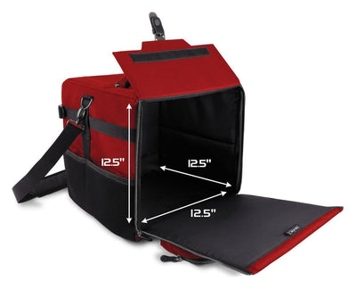Enhance Borsa a tracolla per giochi da tavolo Collector's Edition Rossa