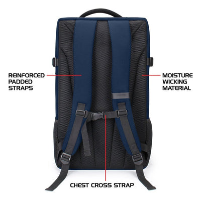 Enhance Board Game Backpack Collector's Edition Blu – Zaino porta giochi da tavolo con design Dragon Scales