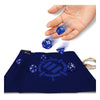 Enhance - Tabletop Roll on a Scroll Bag with Dice Blue