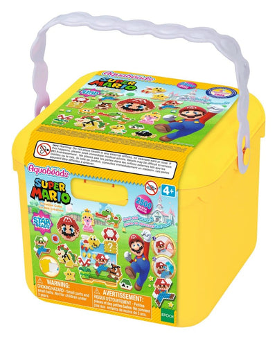 Aquabeads Creation Cube Playset Super Mario - Set creativo con oltre 2500 perline