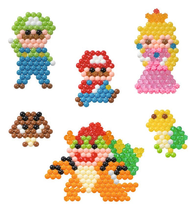 Aquabeads Star Beads Set Super Mario - Set di Perline per Creare Personaggi
