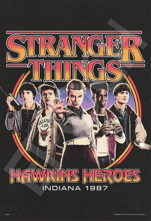 Puzzle 1000 pezzi Stranger Things Hawkins Heroes Epoch